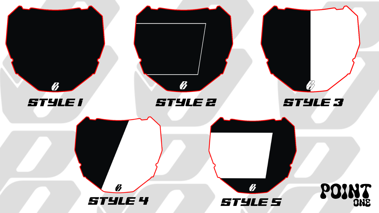 ODI Number Plate Sticker/Decal