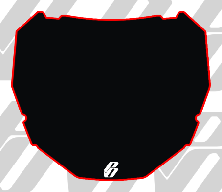 ODI Number Plate Sticker/Decal