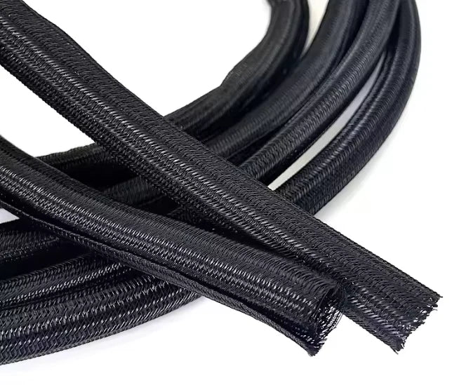 Braided Cable Sleeve – Clean Wiring for E-Moto & Custom Builds
